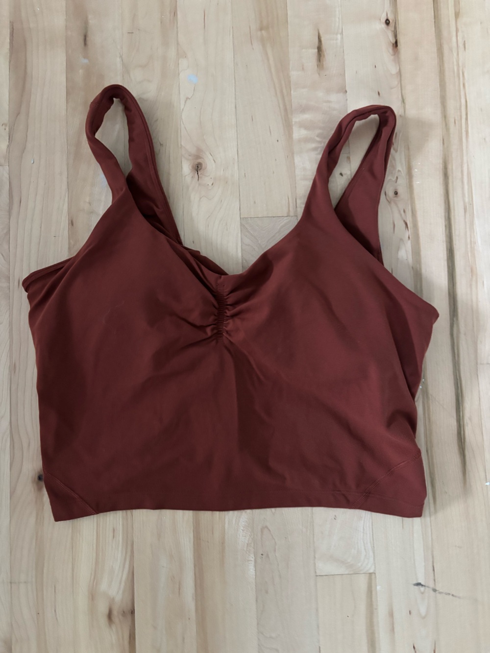 Lululemon Burnt Orange Align Size 10 Tank Top